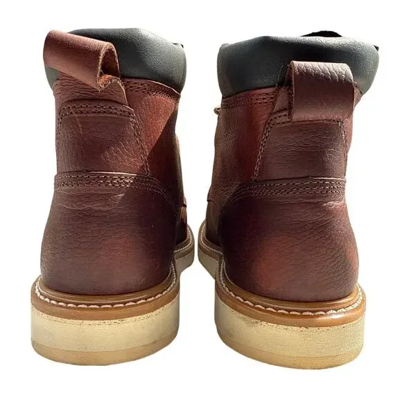 Irish Setter Work Boots Ashby 6 in Men's 9.5 D EH Alum Toe WP Leather 83606